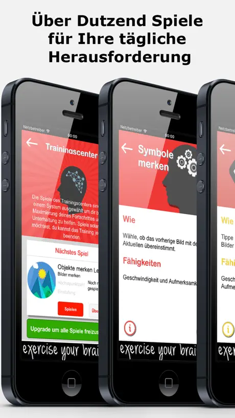 Denkspiele - Gedächtnis spiele