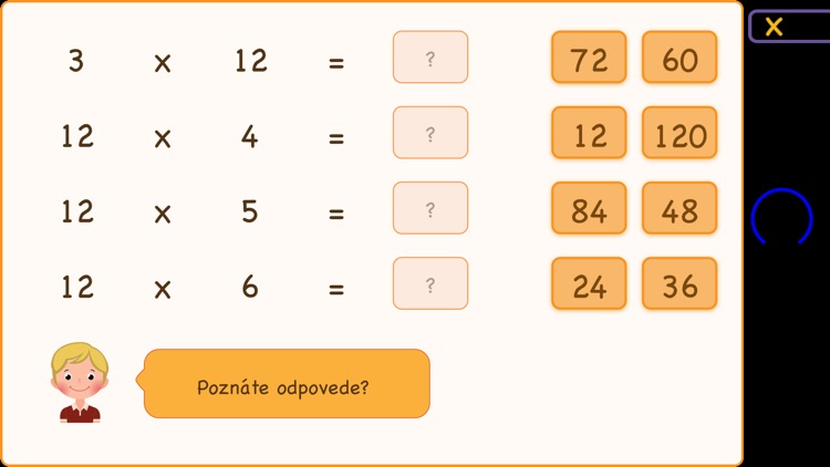 Tabuľky násobenia 500 screenshot-4