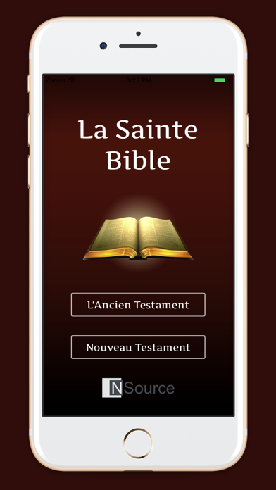 Screenshot #1 pour La Sainte Bible - français
