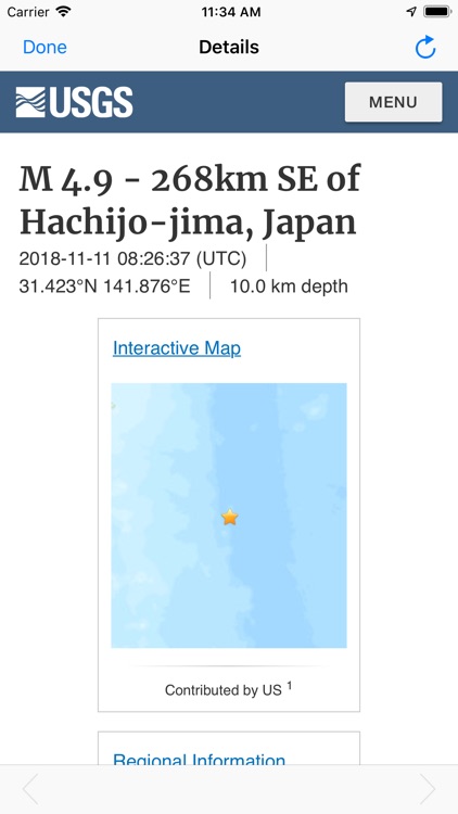 Quake Spotter Lite screenshot-3