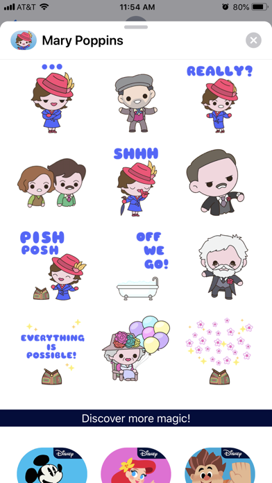 Mary Poppins Returns Stickers screenshot 4