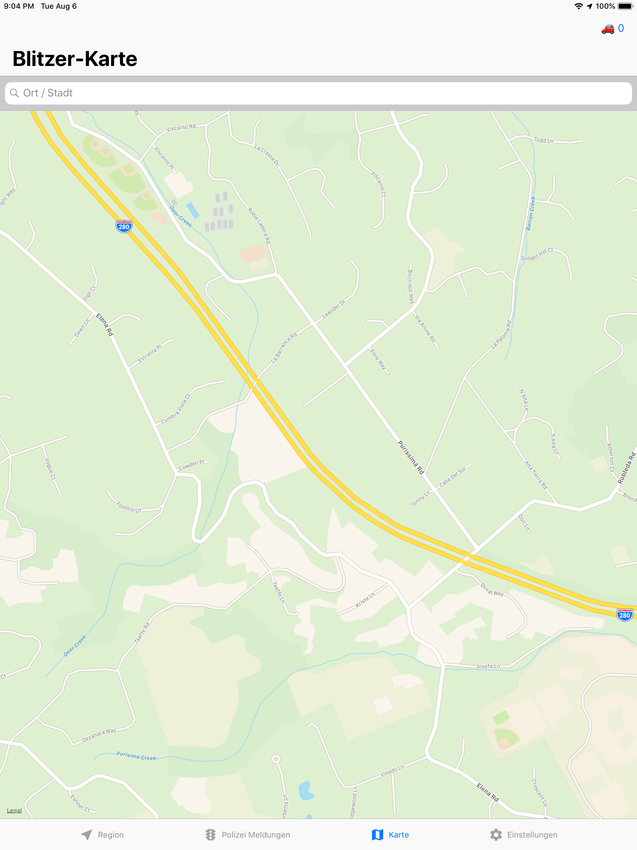 Blitzer im Landkreis