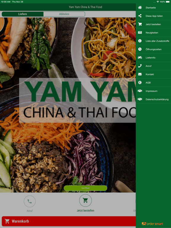 Screenshot #6 pour Yam Yam China & Thai Food