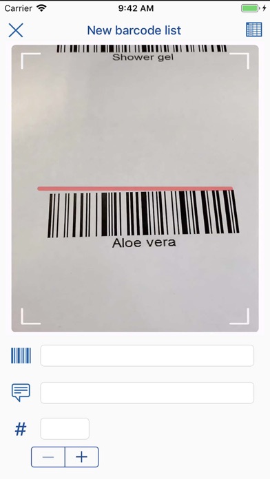 How to cancel & delete Barcode List from iphone & ipad 2