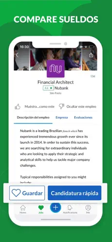 Screenshot 4 Glassdoor: búsqueda de empleo iphone