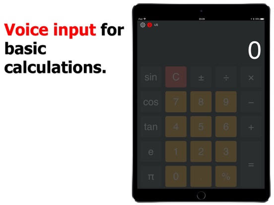 Calculator for iPhone and iPad iPad screenshot 5 - Utilities app