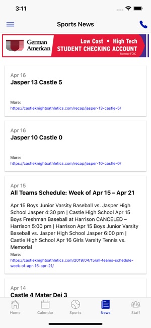 Castle Knights Athletics(圖5)-速報App