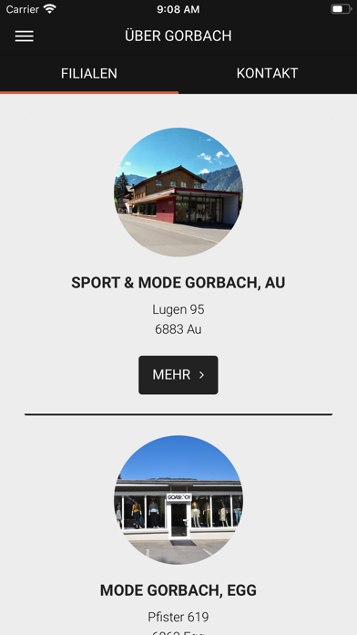 Sport & Mode Gorbach Screenshot