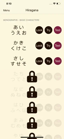 Game screenshot Kana School: Japanese Letters hack