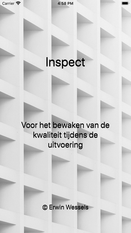 Inspect app