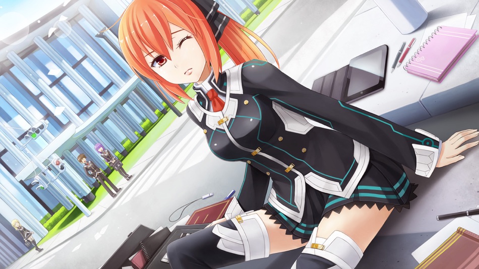 #7. ACE Academy Visual Novel (iOS) Podle: PixelFade