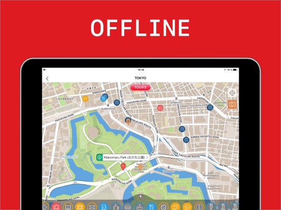 Tokyo Travel Guide . iPad screenshot 4 - Navigation app