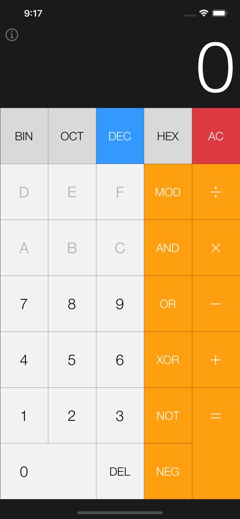Simple Hex Calc - Utilities App | MWM