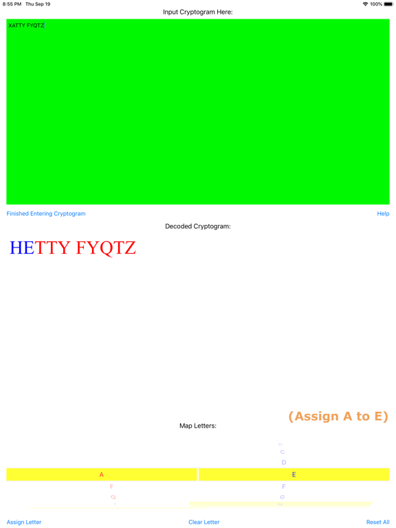 Screenshot #6 pour Cryptogram-Assistant