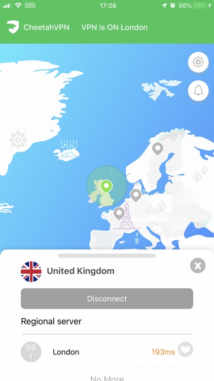 Cheetah Vpn Proxy for WiFi 4G screenshot-3