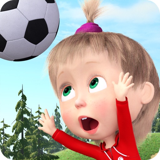 Masha and the Bear Soccer game iOS App