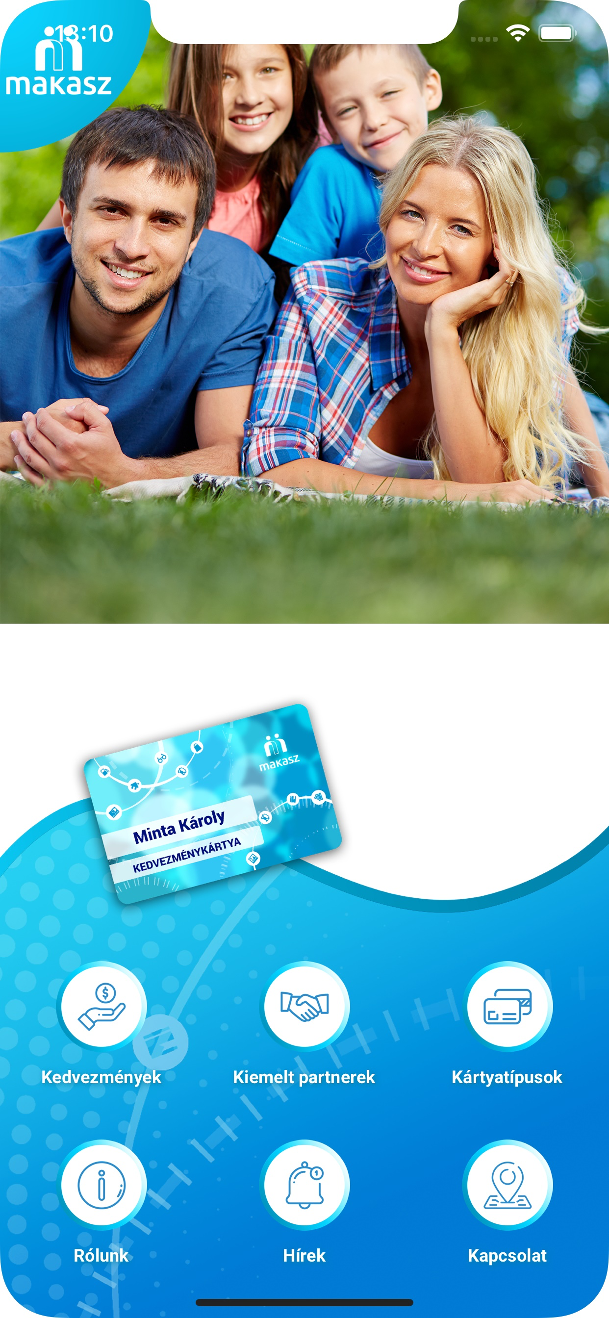 Makasz Kedvezménykártya
