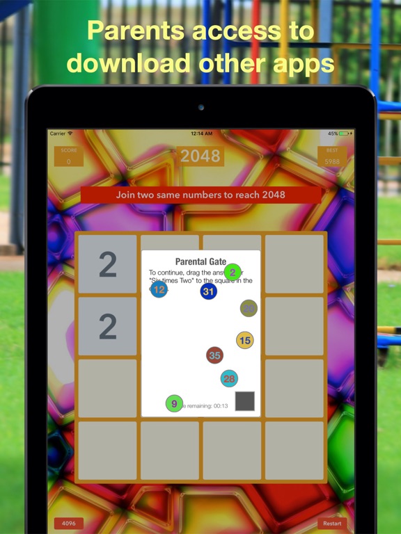 Screenshot #5 pour 2048 Best Number Block Puzzle
