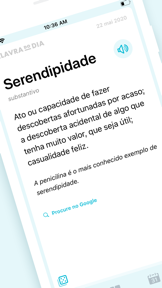 Palavra do Dia — Portuguese screenshot
