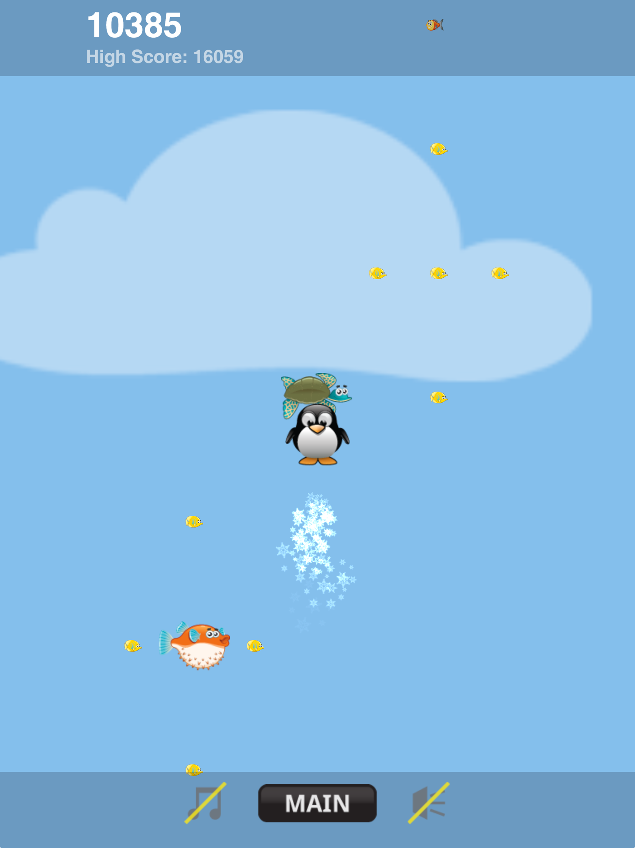Peppy The Penguin Airborne