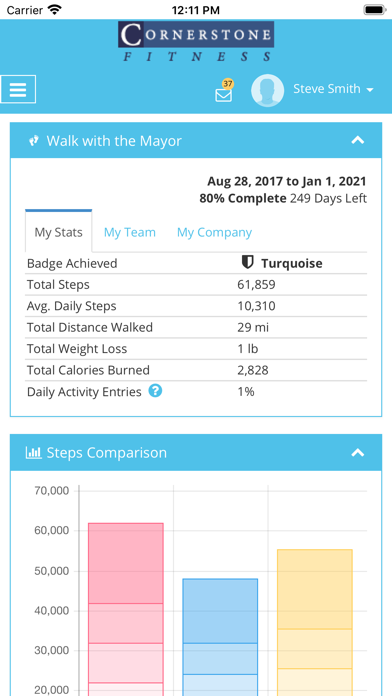 10K Activity Program screenshot 3