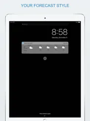 widget weather iPad Captures Décran 4