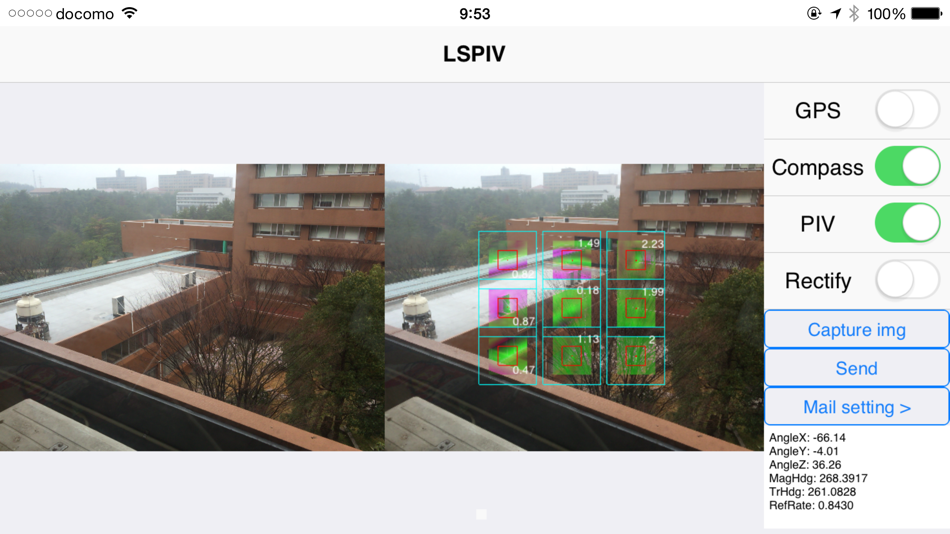 #1. LSPIV (iOS) 由: Ryota Tsubaki
