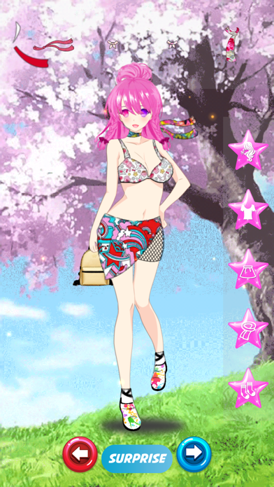 Anime Dress Up Japanese Style Screenshot
