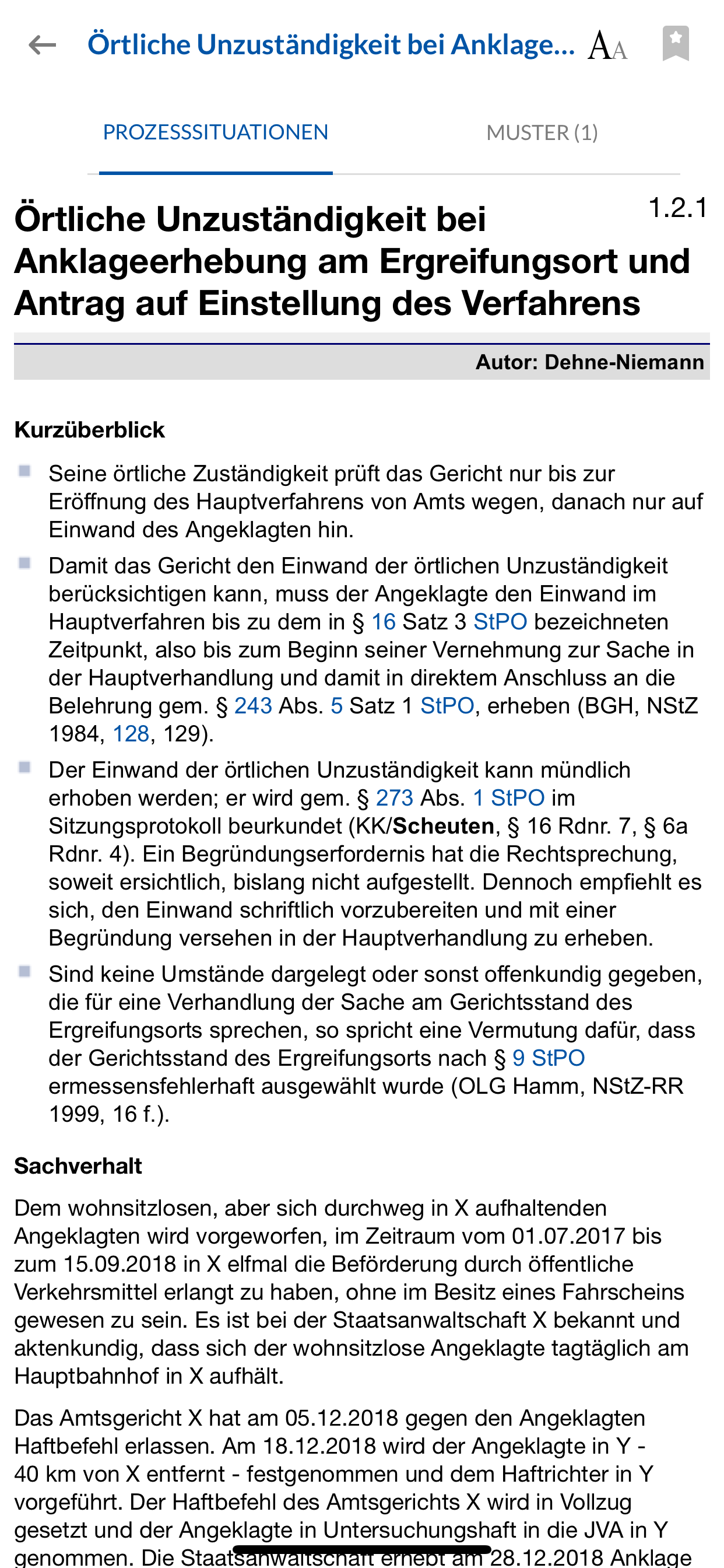 Der Strafprozess