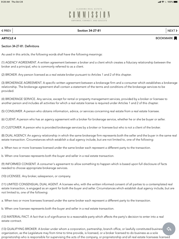 Alabama Real Estate iPad screenshot 4 - Business app