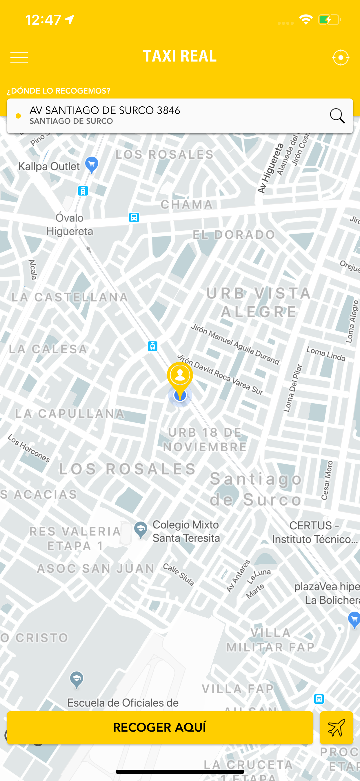 Taxi Real App