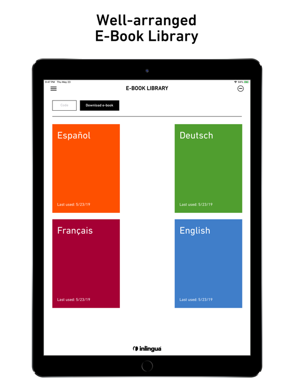 Screenshot #4 pour inlingua flex-e-book