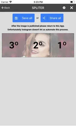 Game screenshot SPLITER - для insta apk
