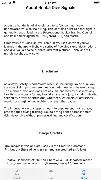 Scuba Dive Signals screenshot 4