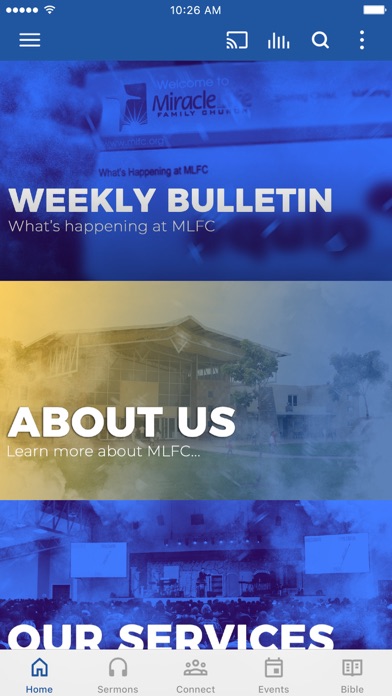 Miracle Life Family Church Screenshot