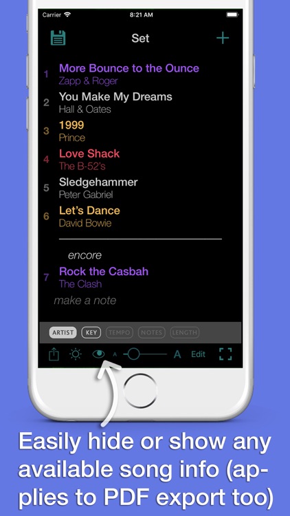 All Set: The Setlist App screenshot-3