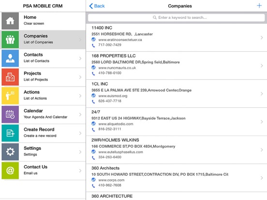 Screenshot #4 pour Project-SalesAchiever CRM