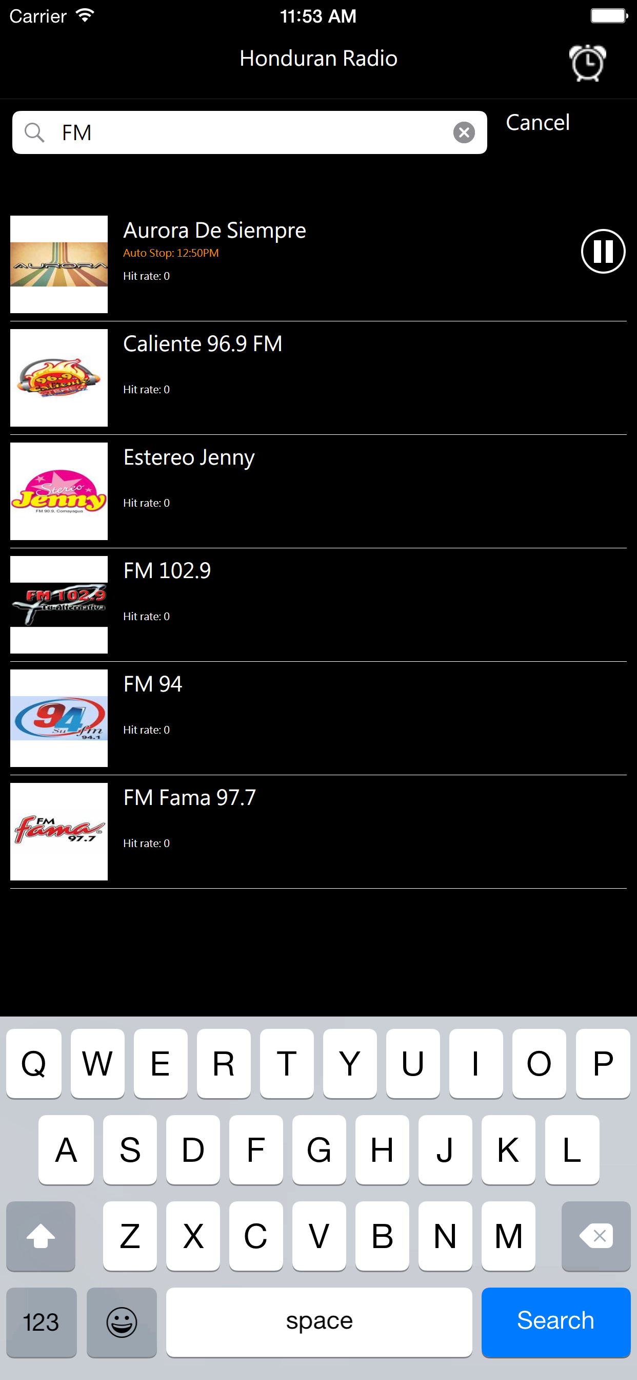 Honduran Radio screenshot 3