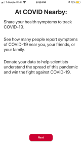 Covid Nearby screenshot
