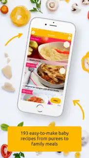 baby weaning and recipes iphone screenshot 1