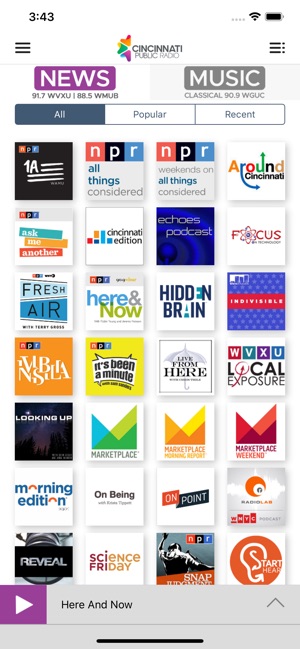 WVXU Public Radio App(圖4)-速報App