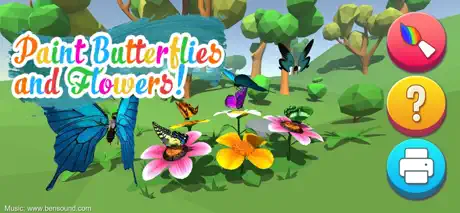 AR Butterflies and Flower Lite