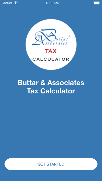 Screenshot #1 pour Buttar & Assoc. Tax Calculator