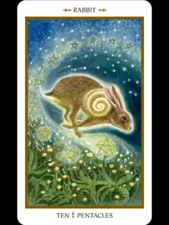 Animals Divine Tarot iPad image 2