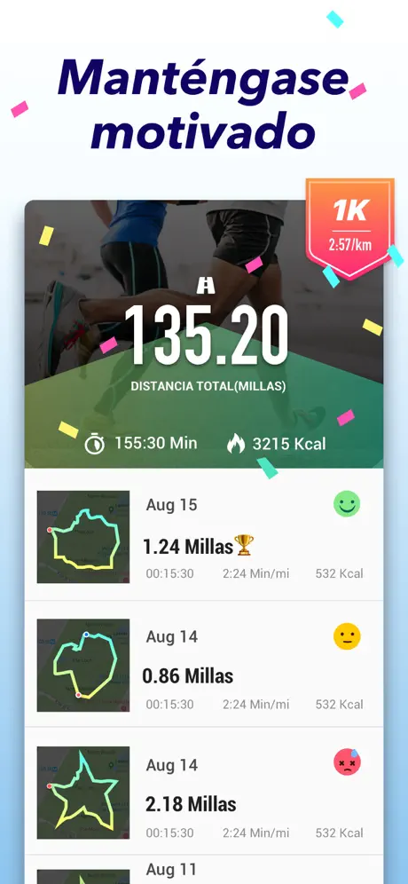 Leap: App para correr c/ mapas