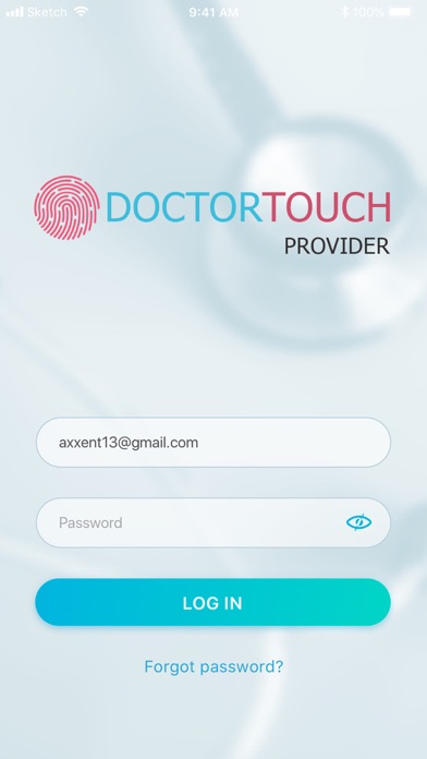 Screenshot #1 pour DoctorTouch Provider