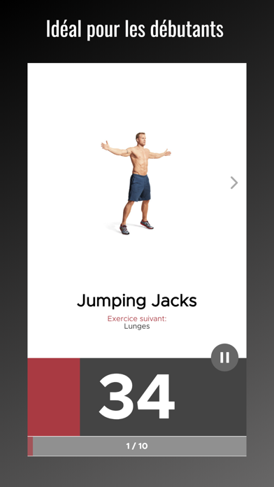 Screenshot #3 pour Sport à la maison pour homme