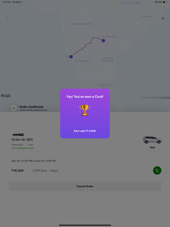 Zyppys iPad screenshot 4 - Travel app