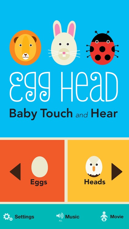 Egg Head: Peekaboo Baby Fun