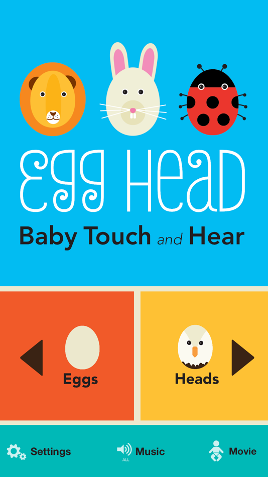 #1. Egg Head: Peekaboo Baby Fun (iOS) 게시자: TREEBETTY LLC